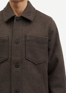 PALLY SHIRT JACKET 14163 | CHOCOLATE TORTE SAMSOE SAMSOE