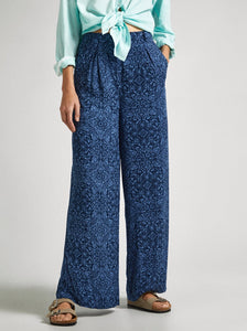 COLETTE PRINT VISCOSE | TWILL BLUE PEPE JEANS