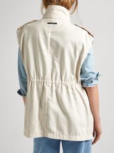 Load image into Gallery viewer, TILDA RUSTIC COTTON BLEND  | MOUSSE WHITE PEPE JEANS