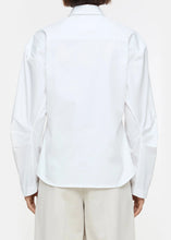 Load image into Gallery viewer, PLEATED SLEEVE SHIRT | WHITE