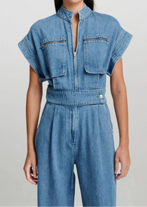 PROWESS JUMPSUIT | BLUE DENIM