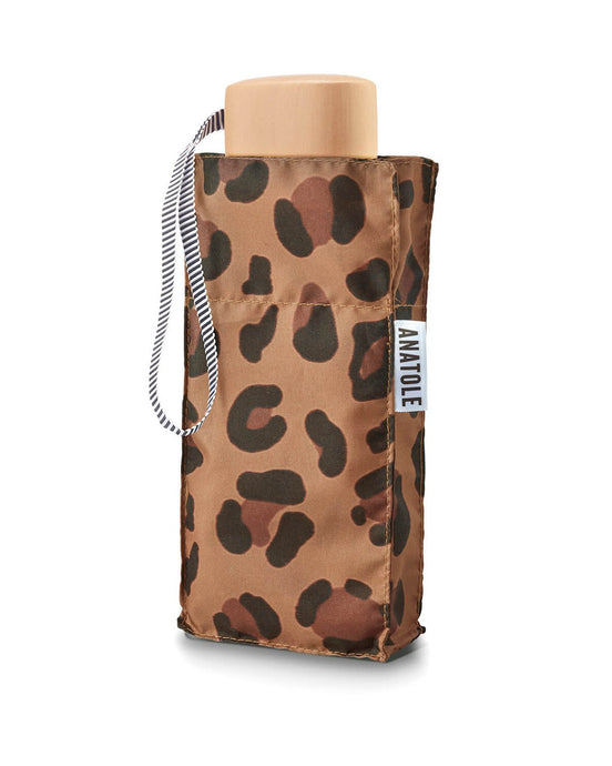 ANATOLE AIME UMBRELLA | LEOPARD PRINT ANATOLE