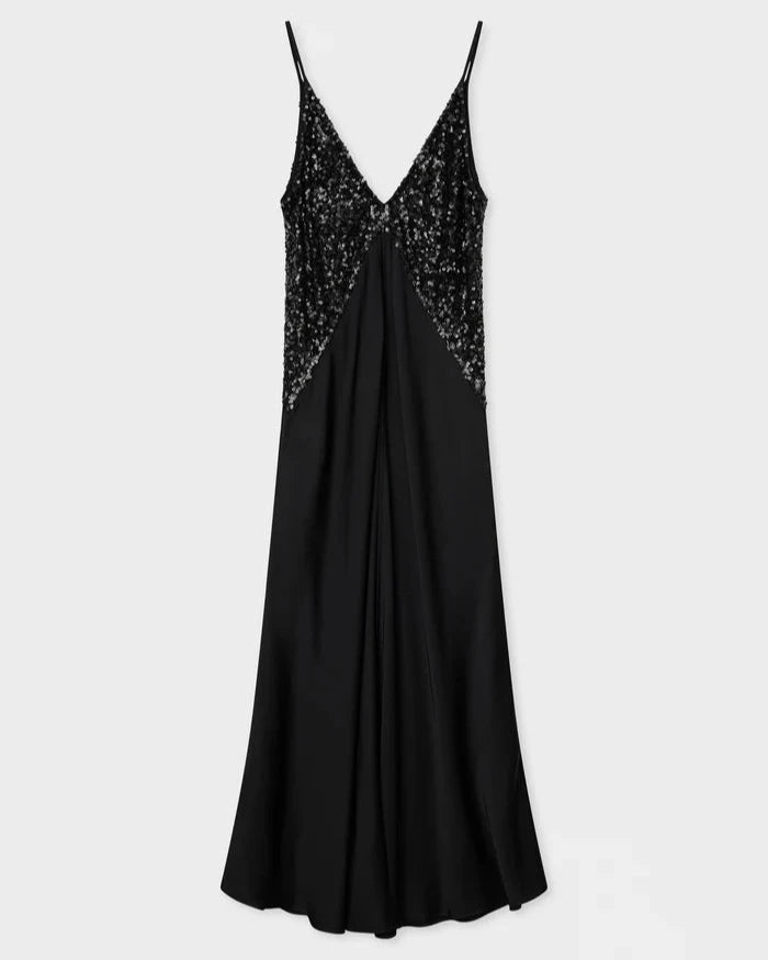 PRIYA TIMELESS SEQUINS DRESS | BLACK DAY BIRGER AND MIKKELSEN