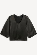 Charger l&#39;image dans la galerie, CALYAS TOP | BLACK BY MALENE BIRGER