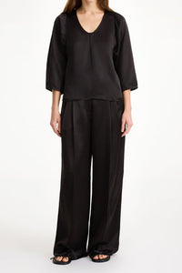 CALYAS TOP | BLACK BY MALENE BIRGER