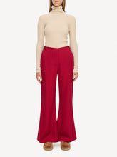 Load image into Gallery viewer, AMORES HIGH-WAISTED TROUSERS | JESTER RED