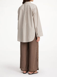 DERRIS SHIRT | WARM BROWN BY MALENE BIRGER