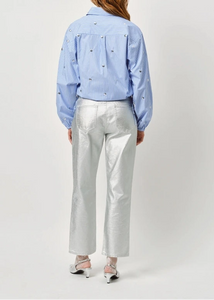 QWYNN STRIPE SHIRT | SKY BLUE DANTE6