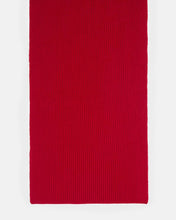 Load image into Gallery viewer, RIB SCARF | CHILLI PEPPER RED CLOSED