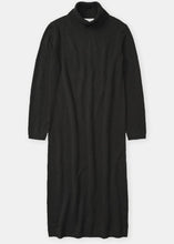 Load image into Gallery viewer, ROLLI DRESS EXTRA LONG | BLACK CLOSED