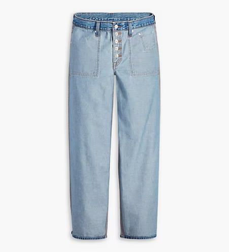 Baggy Dad Jeans - Blue