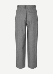 SAAGNETA TROUSERS | GREY MELANGE SAMSOE SAMSOE