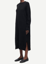 Load image into Gallery viewer, SACHARLOTTE KNIT DRESS | BLACK SAMSOE SAMSOE