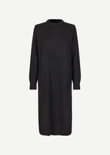 Charger l&#39;image dans la galerie, SACHARLOTTE KNIT DRESS | BLACK SAMSOE SAMSOE