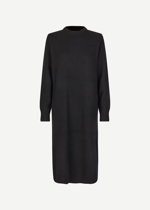 SACHARLOTTE KNIT DRESS | BLACK SAMSOE SAMSOE