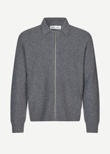 Charger l&#39;image dans la galerie, SAISAKS ZIP CARDIGAN | CHARCOAL SAMSOE SAMSOE