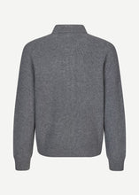 Charger l&#39;image dans la galerie, SAISAKS ZIP CARDIGAN | CHARCOAL SAMSOE SAMSOE