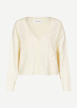 Load image into Gallery viewer, SALEE CARDIGAN | CLEAR CREAM SAMSOE SAMSOE