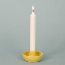 Load image into Gallery viewer, SELMA CANDLE HOLDER | YELLOW AFROART