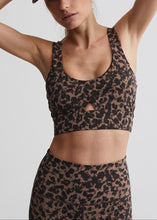 Load image into Gallery viewer, Varley LET'S GO STAUNTON BRA | COPPER BLURRED ANIMAL