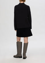 Load image into Gallery viewer, SLFCILLE LS KNIT HIGH NECK | BLACK SELECTED