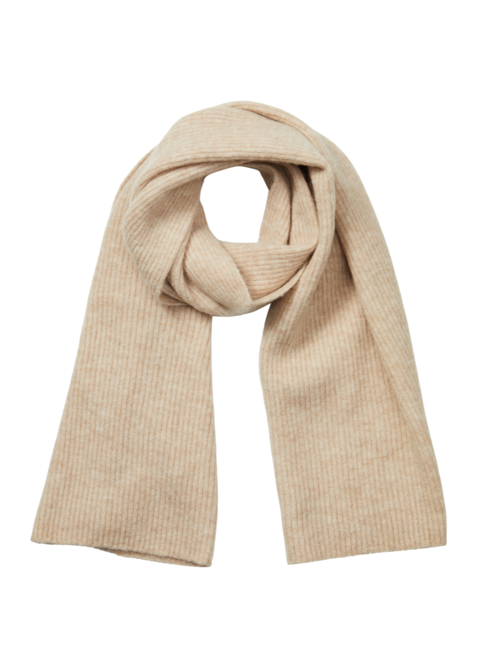 SLFMALINE LANO KNIT SCARF | BIRCH SELECTED