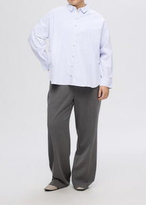SLFNOVA LS OXFORD SHIRT NOOS | BRIGHT WHITE SELECTED