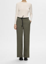 Load image into Gallery viewer, SLFRITA MW WIDE PANT MEL NOOS | KALAMATA SELECTED