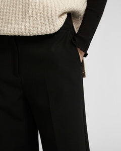 SLFRITA MW WIDE PANT | BLACK SELECTED