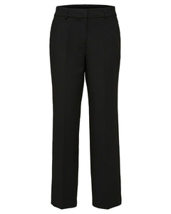 SLFRITA MW WIDE PANT | BLACK SELECTED