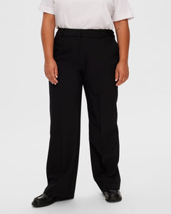 SLFRITA MW WIDE PANT | BLACK SELECTED