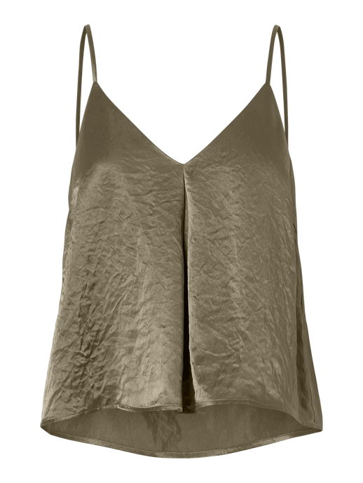 SLFSELENE STRAP TOP | VETIVER SELECTED