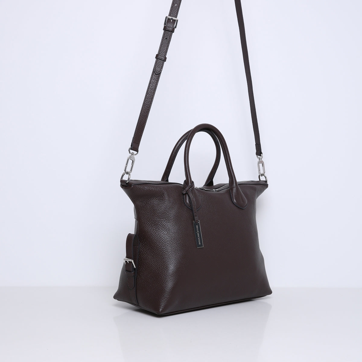 ROSE HANDBAG | DARK CHOCOLAT SMAAK