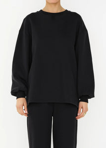 SOPHIA'CL SWEATSHIRT | BLACK CLUB L'AVENIR