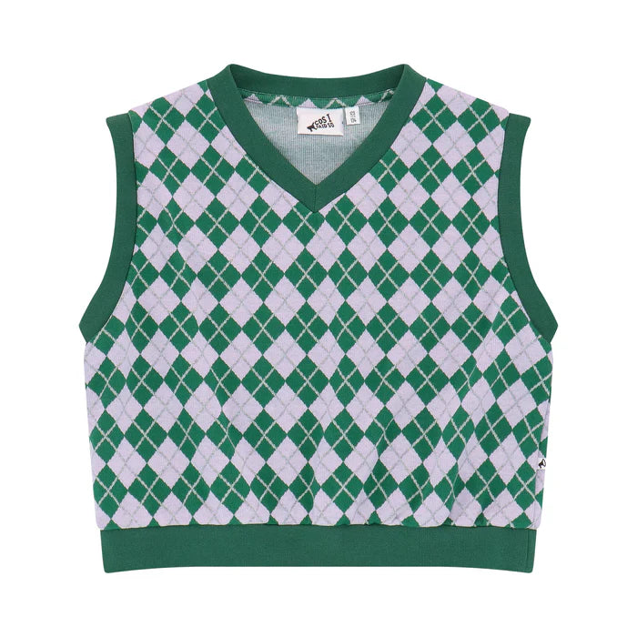 SPENCER KNIT | ARGYLE PRINT COSISAIDSO