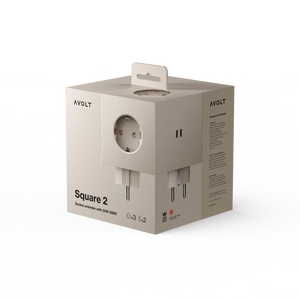 SQUARE 2 USB C (30W) | BEIGE AVOLT