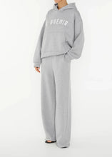 Load image into Gallery viewer, STELLA&#39;CL HOODED SWEATSHIRT | GREY MELANGE CLUB L&#39;AVENIR