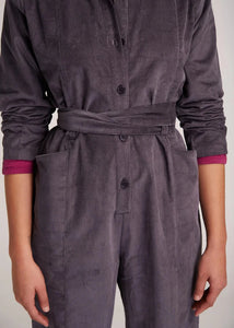 GORGAL JUMPSUIT | DARK GREY SUITE13LAB