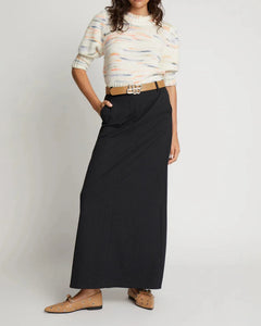 SUTTLE SKIRT | BLACK MUNTHE