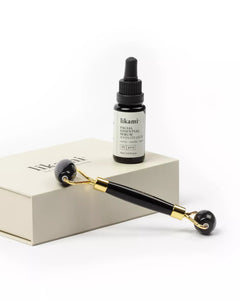 FACIAL ESSENTIAL SERUM 15ML + STONE ROLLER LIKAMI