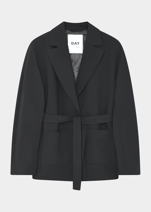 STORMY CLASSIC GABARDINE BLAZER | BLACK DAY BIRGER AND MIKKELSEN