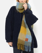Charger l&#39;image dans la galerie, HANNAH WOOL OVERSIZED JACKET | NAVY AME