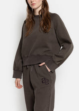 Load image into Gallery viewer, MIKE SWEATSHIRT WITH RAGLAN SLEEVES | BROWN AME