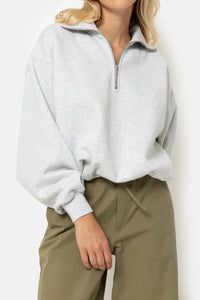 KHLOE SWEATSHIRT | MARLED GREY AME