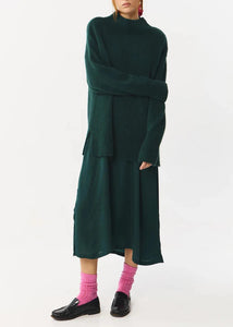 NUN JUMPER | DARK GREEN SUITE13LAB