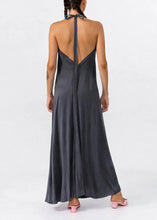 Load image into Gallery viewer, MP LONG DRESS MULTIPOSITION CUPRO | DARK GREY SUITE13LAB