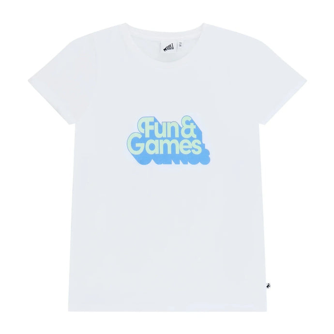 T-SHIRT FUN&GAMES | OFFWHITE COSISAIDSO