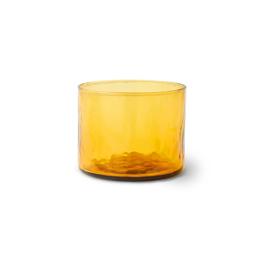 TUBE GLASS | AMBER HK LIVING