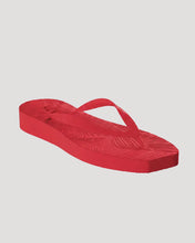 Load image into Gallery viewer, Red sandal with a strap on a white background