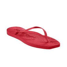 Load image into Gallery viewer, TAPERED PLATFORM FLIP FLOPS | RED SLEEPERS